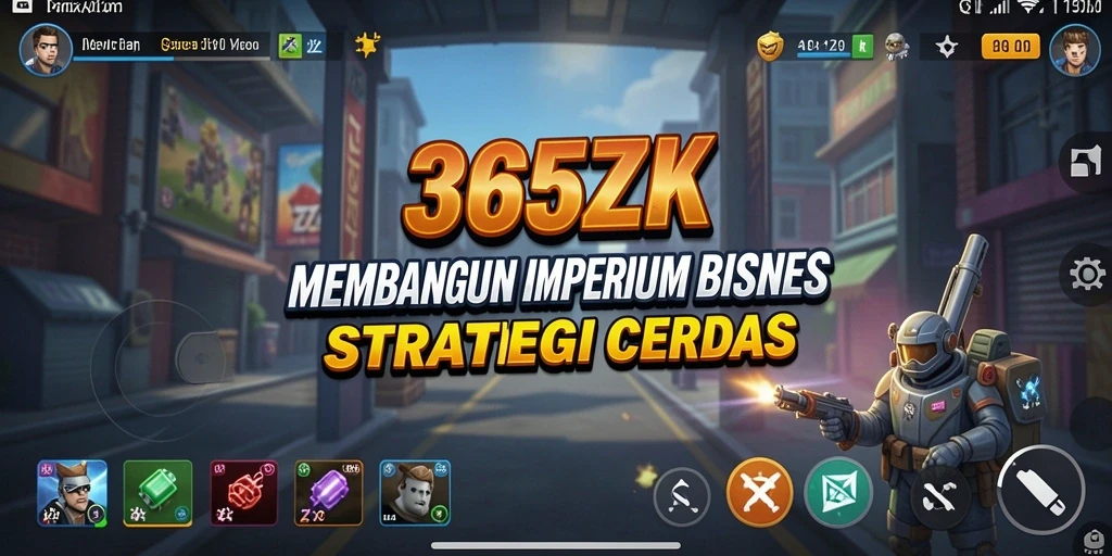Tampilan gameplay <strong>365ZK</strong> yang mendebarkan dan penuh strategi bisnis.