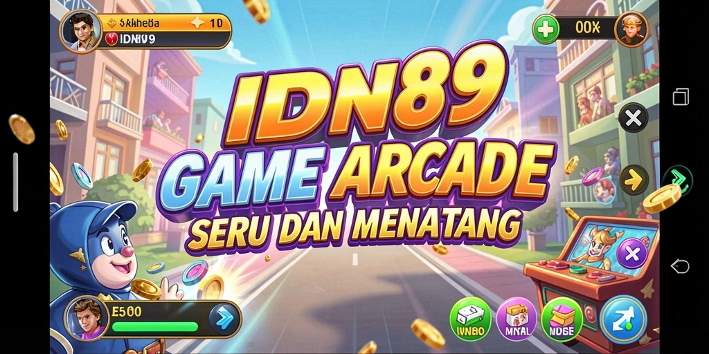Screenshot gameplay IDN89 menunjukkan tindakan seru dan grafis menawan.