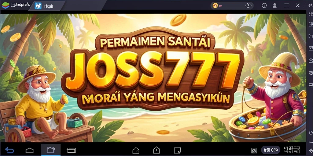 Tampilan gameplay JOSS777 yang ceria dan menarik.