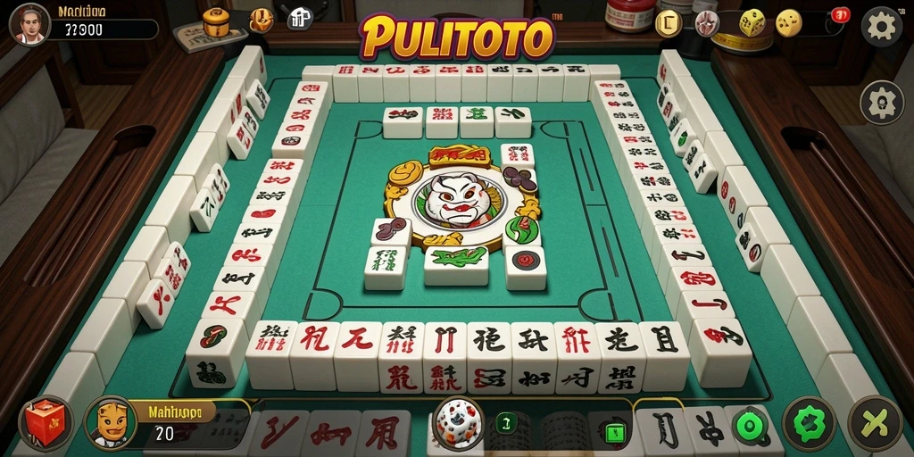Screenshot menunjukkan gameplay Mahjong yang menarik dan menantang.