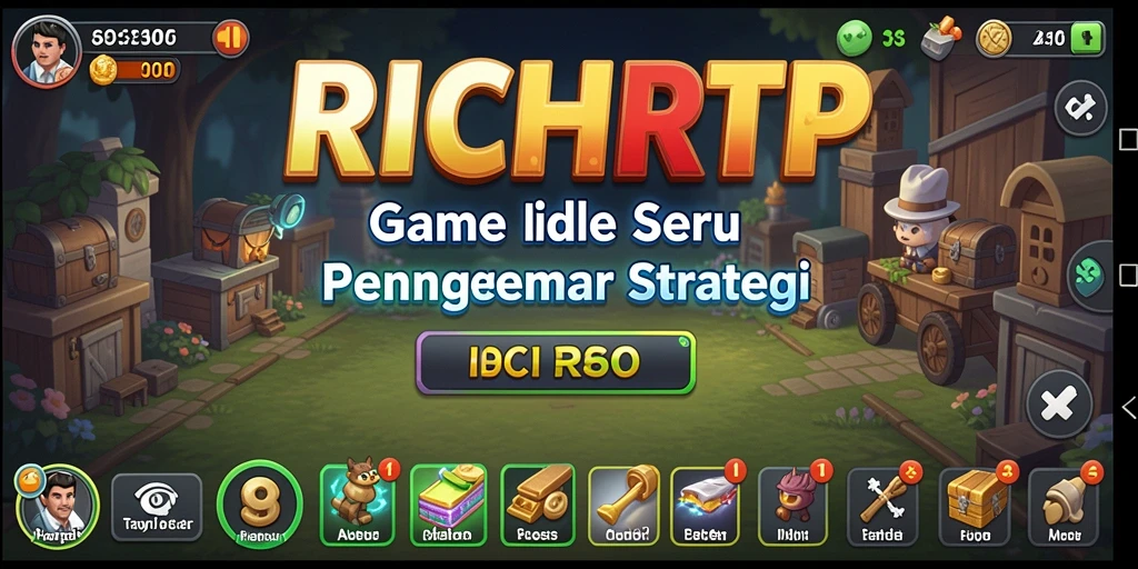 Tampilan gameplay RICHRTP yang menarik dan penuh warna.