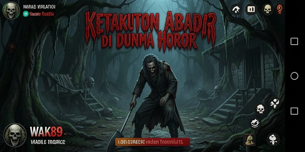 Gameplay menakutkan di dunia horor WAK89 yang mendebarkan